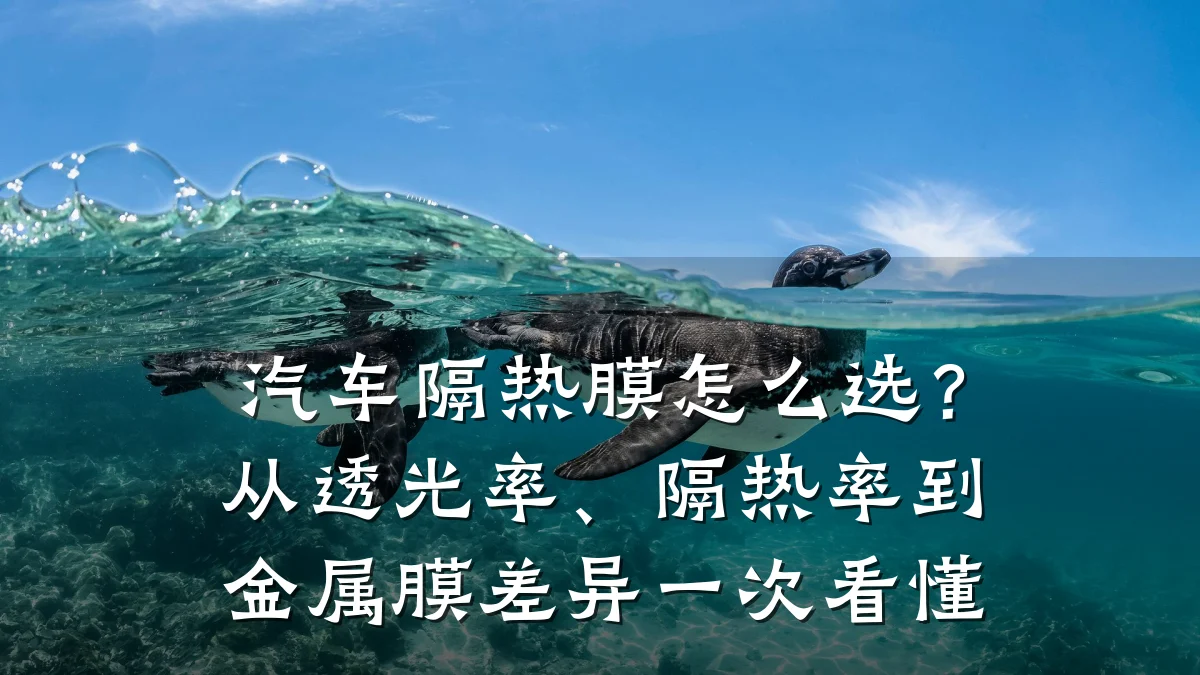 汽车隔热膜怎么选?从透光率、隔热率到金属膜差异一次看懂