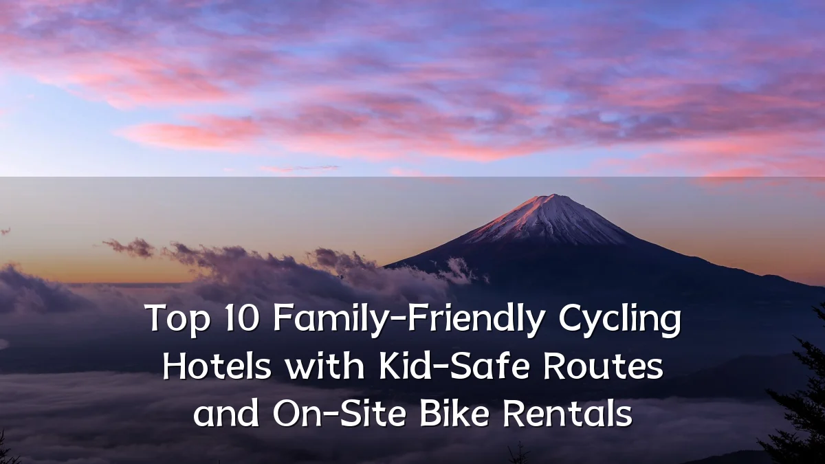 Top 10 Family-Friendly Cycling Hotels with Kid-Safe Routes and On-Site Bike Rentals