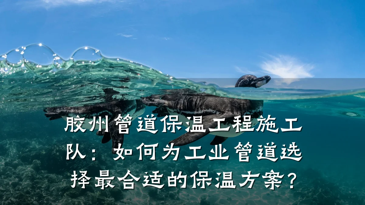 胶州管道保温工程施工队:如何为工业管道选择最合适的保温方案?
