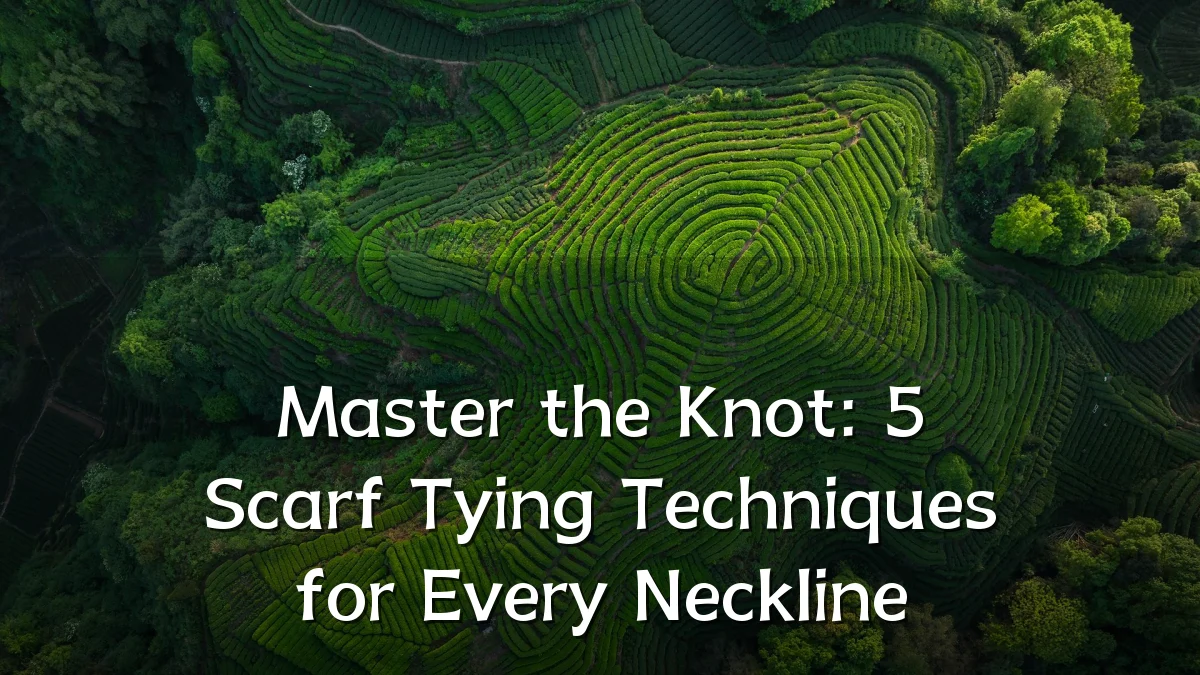 Master the Knot: 5 Scarf Tying Techniques for Every Neckline
