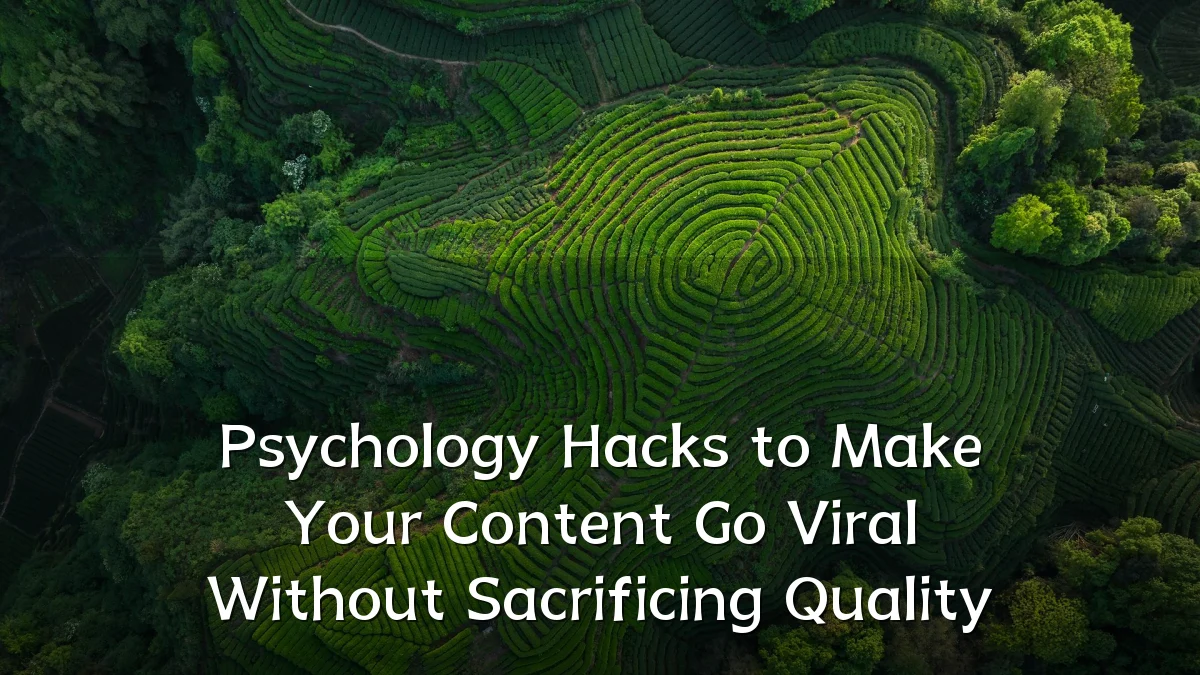 Psychology Hacks to Make Your Content Go Viral Without Sacrificing Quality