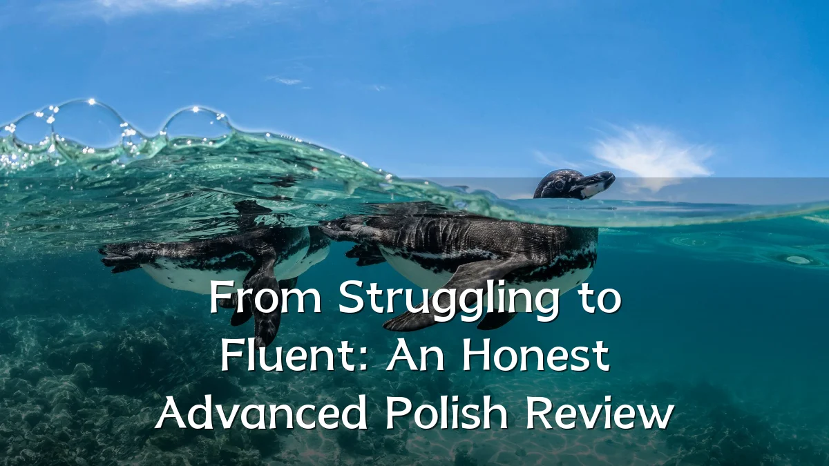 From Struggling to Fluent: An Honest Advanced Polish Review