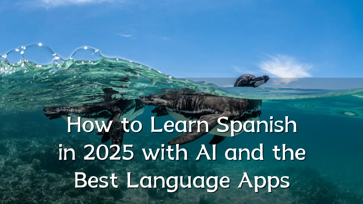 How to Learn Spanish in 2025 with AI and the Best Language Apps