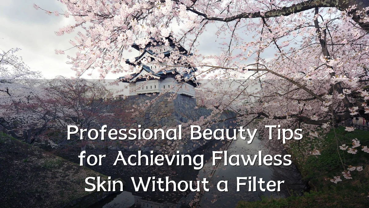 Professional Beauty Tips for Achieving Flawless Skin Without a Filter