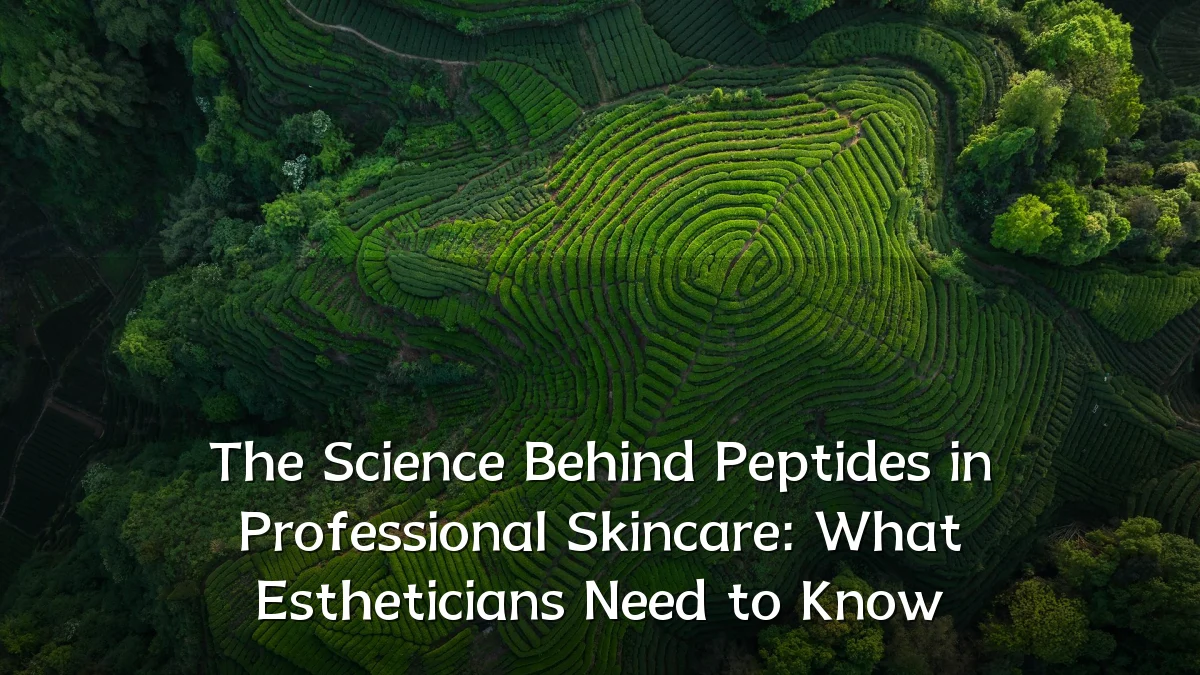The Science Behind Peptides in Professional Skincare: What Estheticians Need to Know