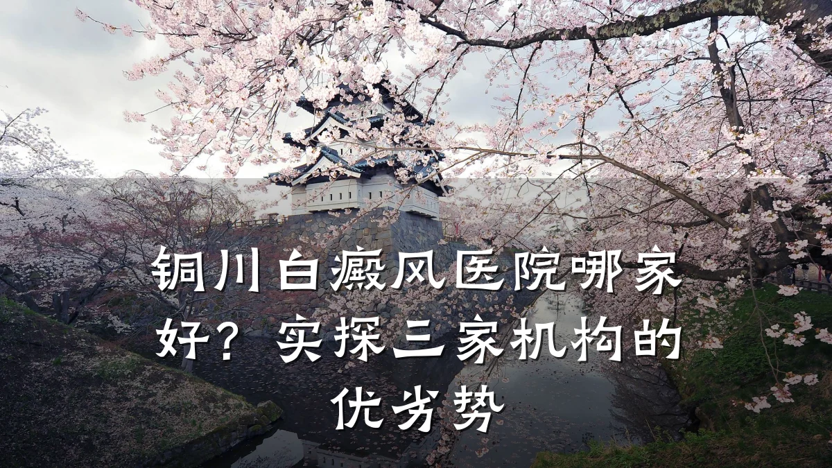 铜川白癜风医院哪家好？实探三家机构的优劣势