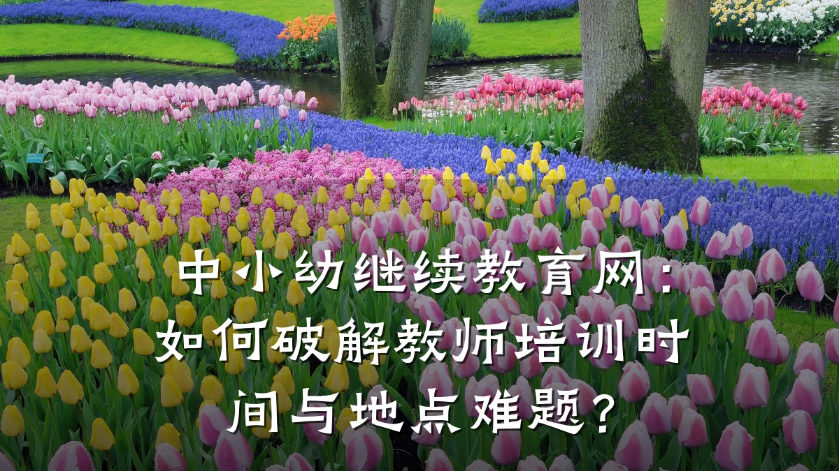 中小幼继续教育网：如何破解教师培训时间与地点难题？